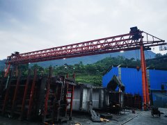 湖北荆门龙门吊租赁公司80吨40米室外龙门吊租金